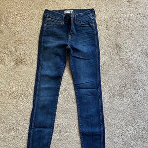 Madewell High Riser Skinny Jeans